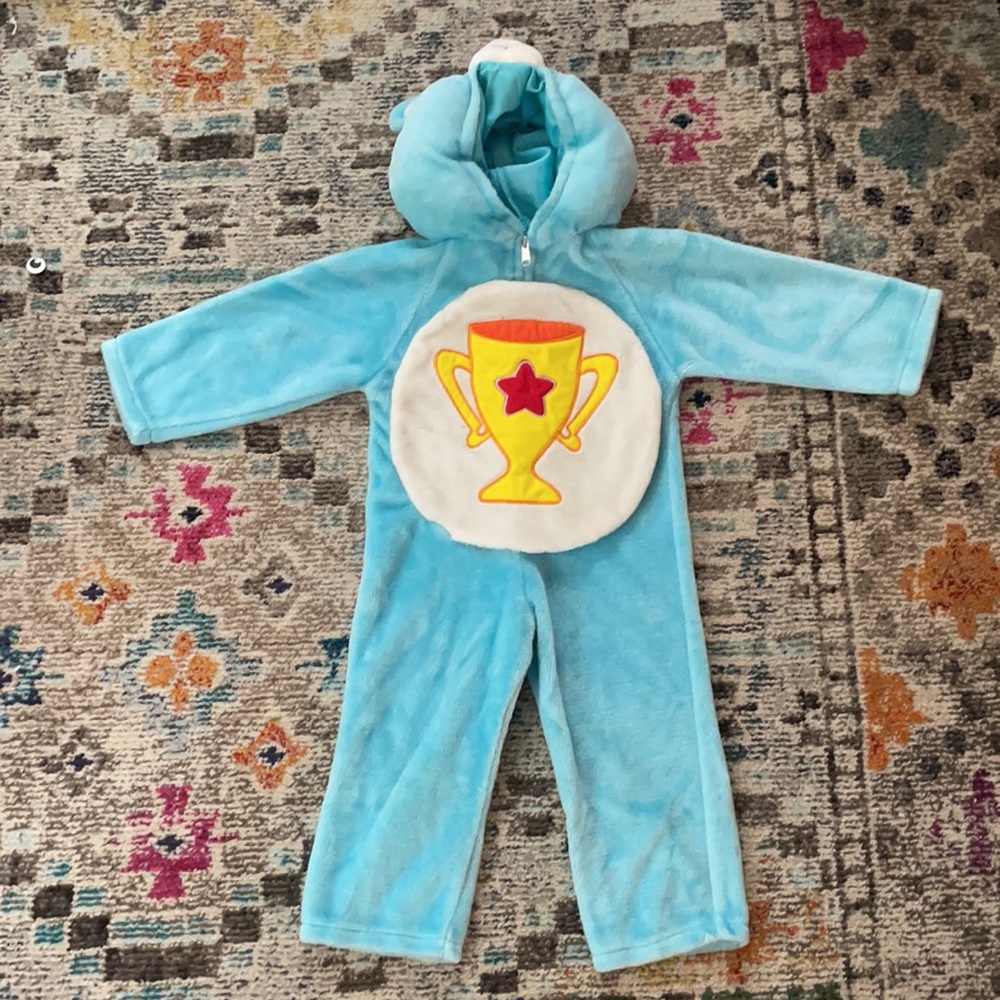 Care Bears Light Blue Plush Trophy Costume